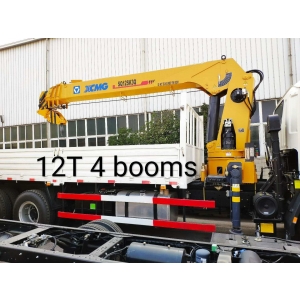 12Ton Straight Boom Crane on Dongfeng 6X4  Truck