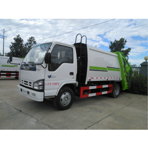 ISUZU 5 CBM Garbage Compactor  trucks for Waste Collect