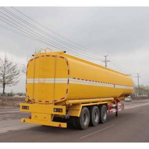 34CBM 3 Axles Steel Fuel Tanker Semi Trailer