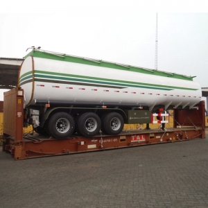 40-50CBM 3 Axles Steel Fuel Tanker Semi Trailer