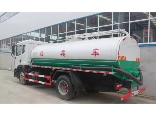 Dongfeng 4x2 8-12CBM City Sanitation Feces and Sewage Suction Trucks