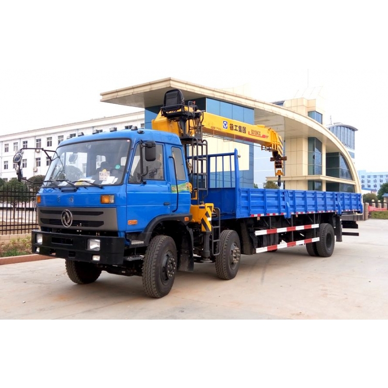 10Ton Streight Boom Cranes on Dongfeng 6X2  Truck