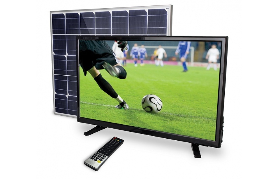 32 Inch Solar Color DC TV with DVB-T2/S2